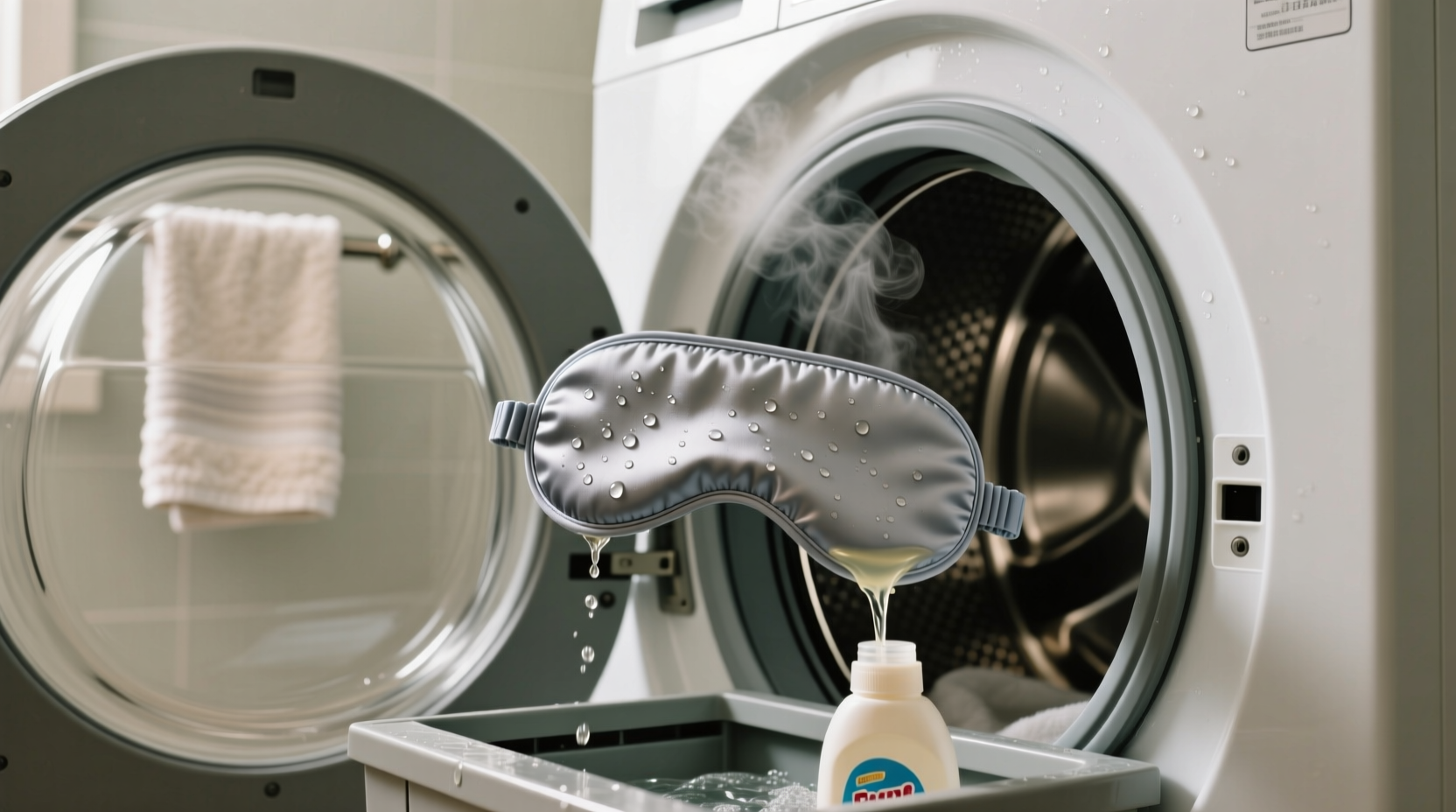 liquid softener beats sheets for sleep mask static