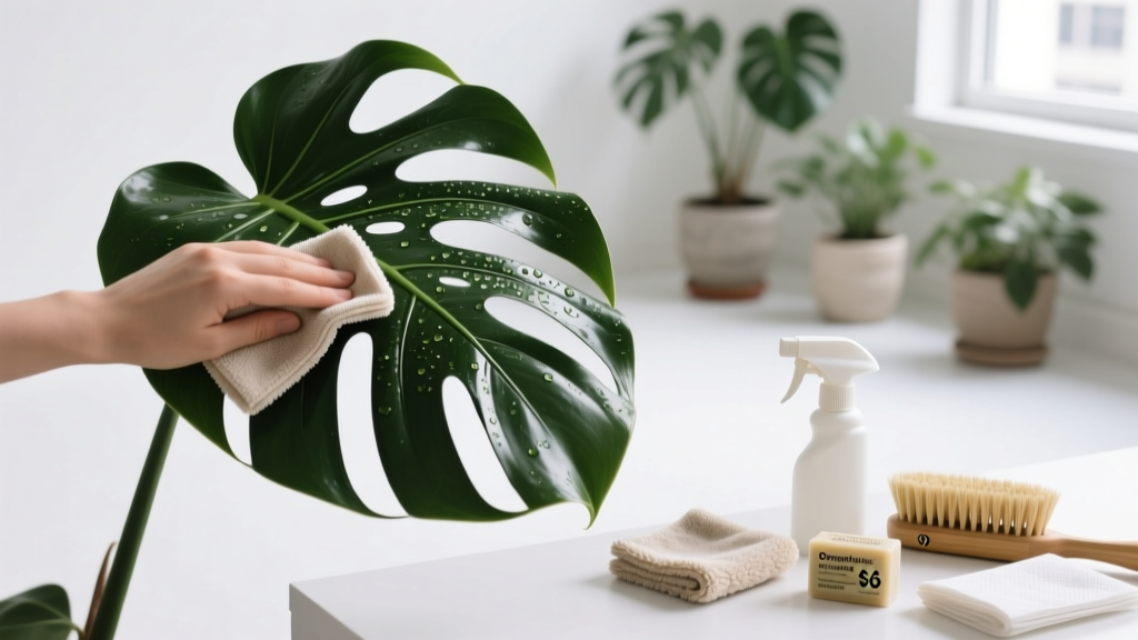 How to Clean and Shine Indoor Plant Leaves Under $20