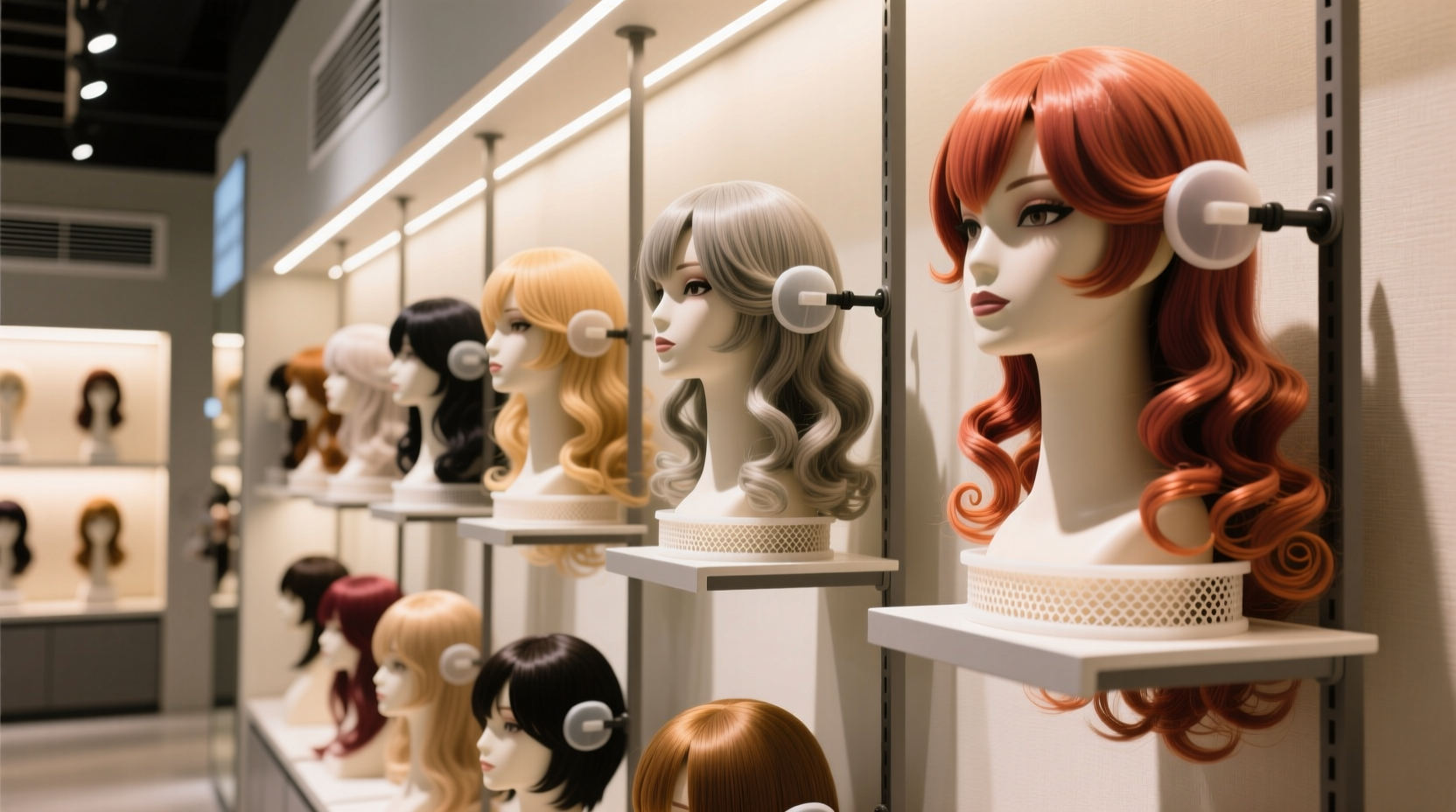 cosplay wig storage vertical organization tips