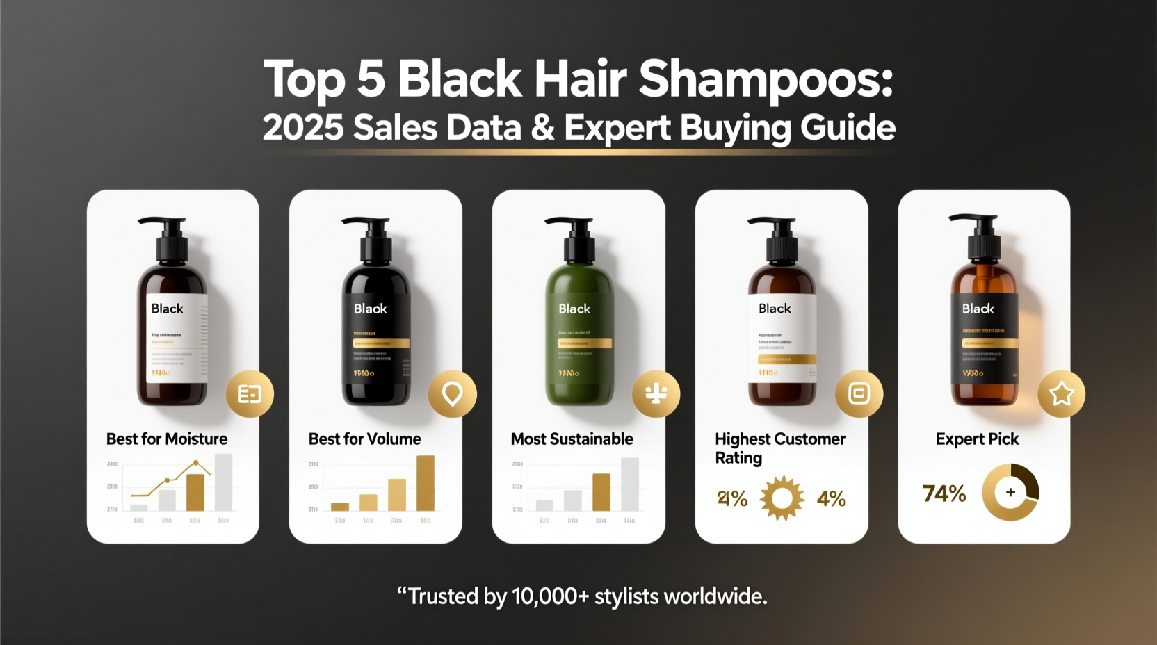 black hair shampoo best sellers