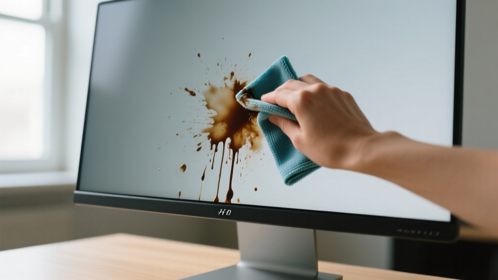 Tested: How to Get Vomit Out of Computer Monitor Fast