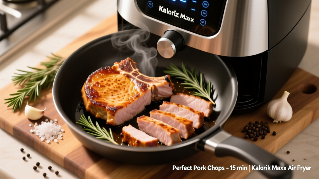 Perfect Pork Chops in the Kalorik Maxx Air Fryer
