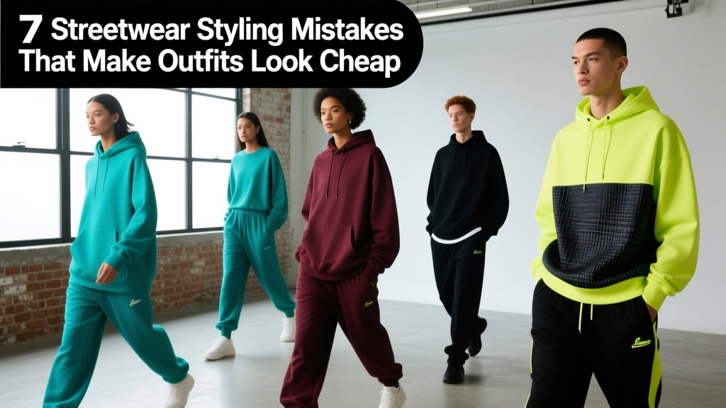 7 Streetwear Styling Mistakes That Make Outfits Look Cheap