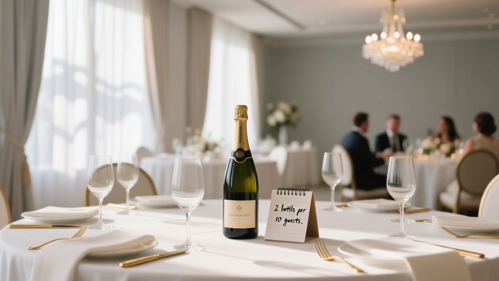 How Much Alcohol for a Wedding: Simple Calculation Guide