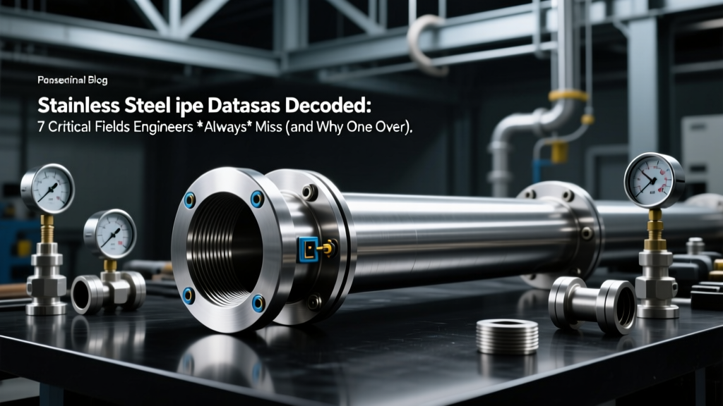 Stainless Steel Pipe Datasheets: 7 Critical Fields Engineers