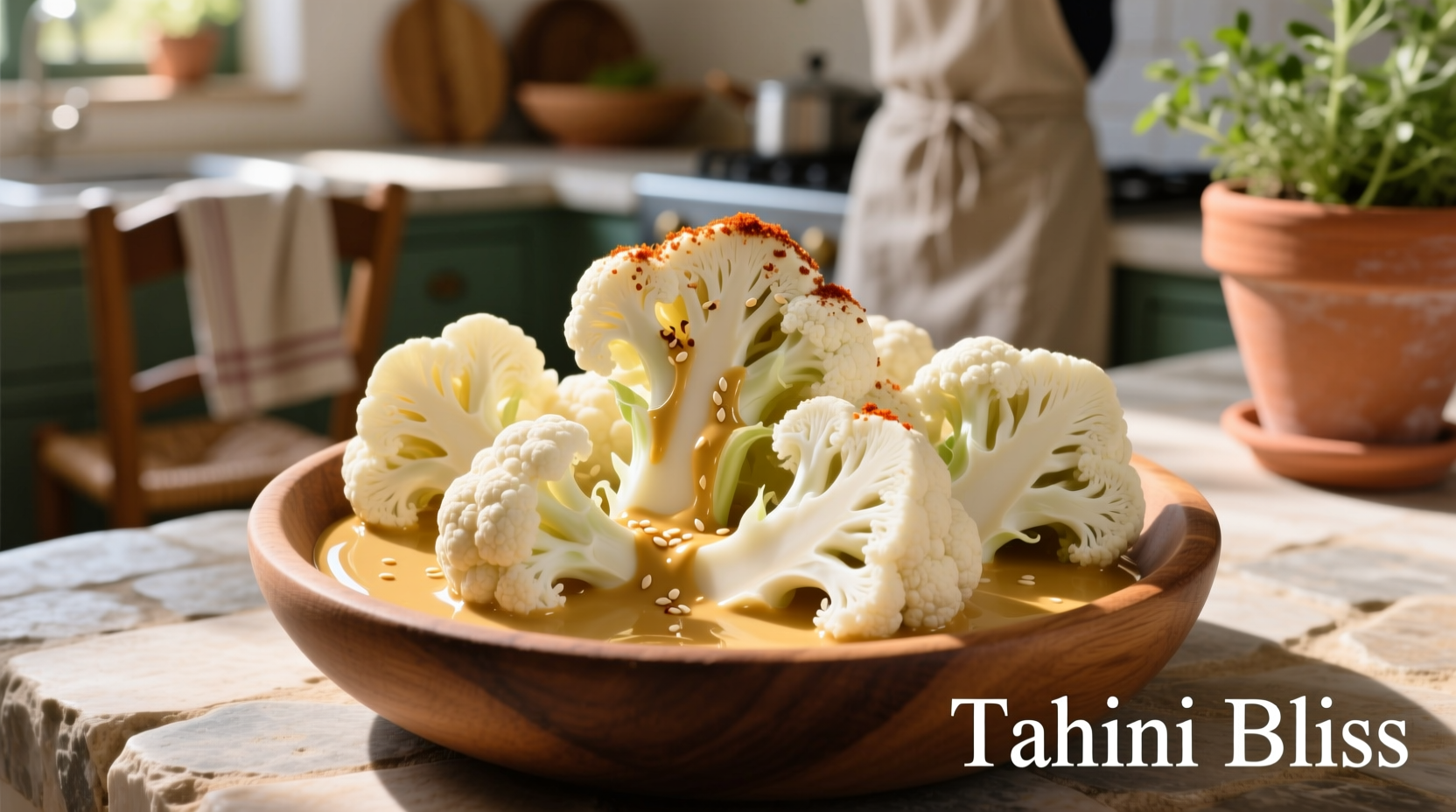 Perfect Roasted Cauliflower with Tahini Sauce Recipe