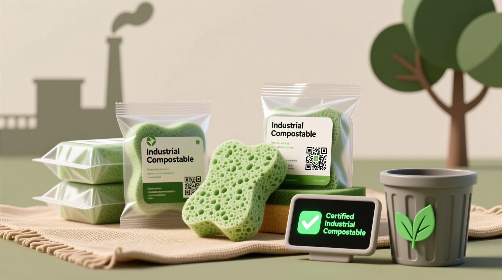 compostable vs biodegradable sponges truths