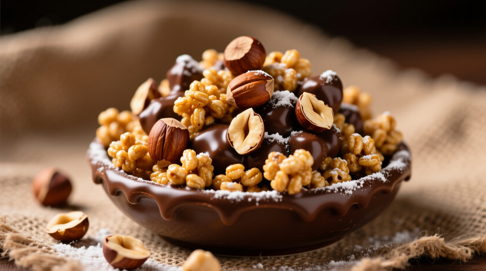 hazelnut puppy chow