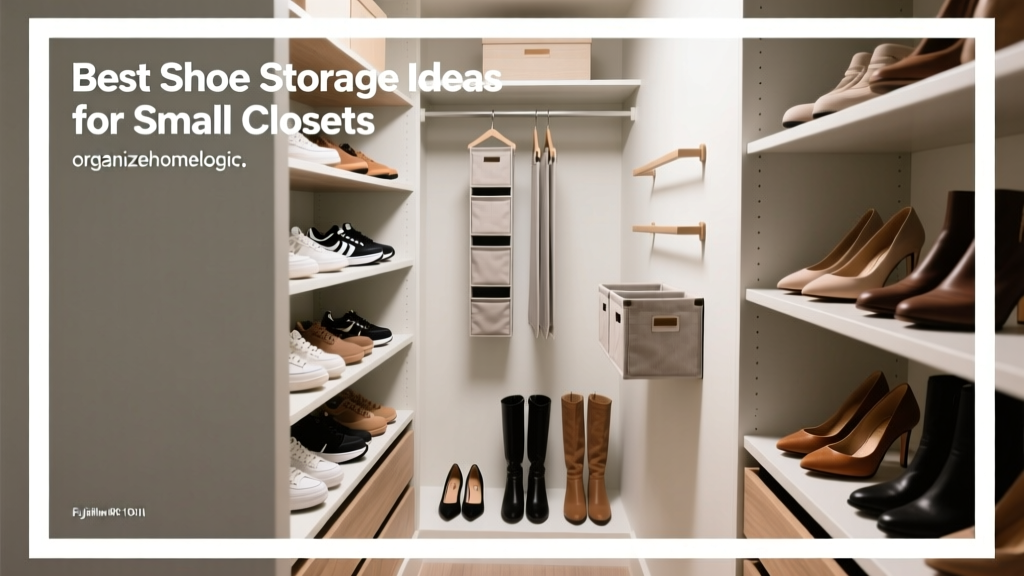 Best Shoe Storage Ideas for Small Closets