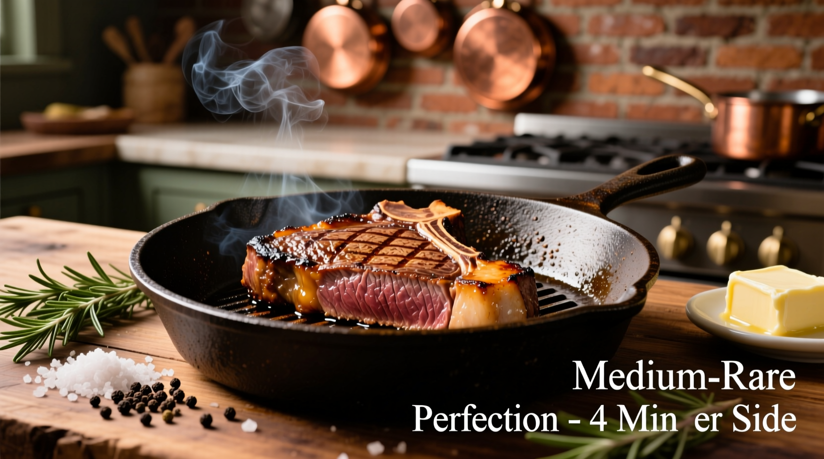 how to cook steak with a cast iron skillet