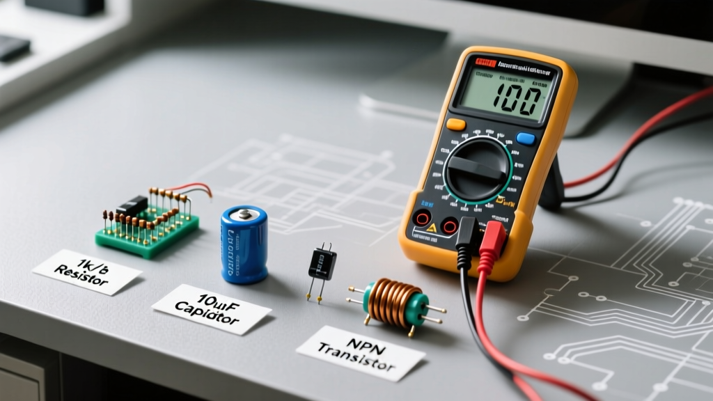 How to Test Electronic Components Using a Digital Multimeter