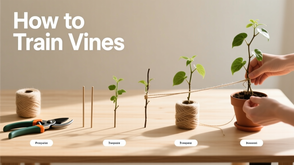 How to Train Vines: A Practical Step-by-Step Guide