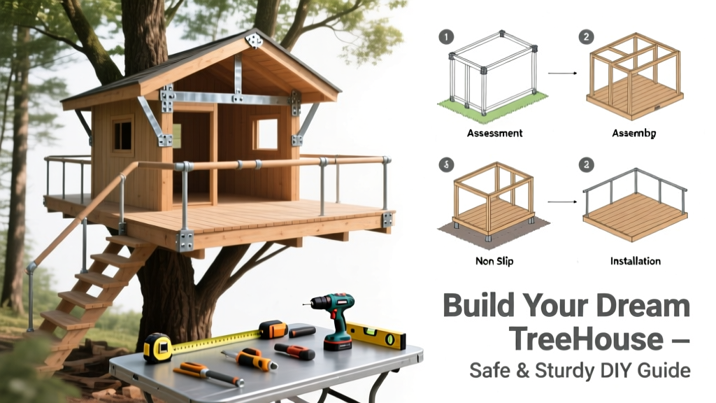 How to Build a Treehouse for Adults: Safe & Sturdy
