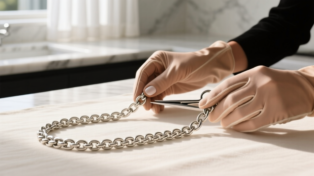 How to Remove Tarnish from Sterling Silver Chains