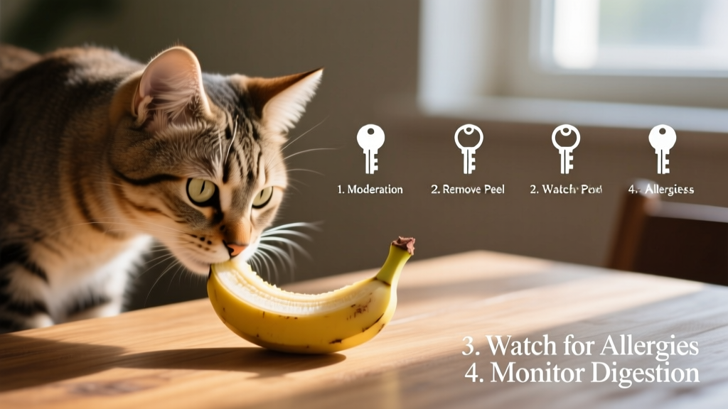 Can Cats Eat Bananas? 4 Keys to Feeding the Fruit to Your Cat Safely