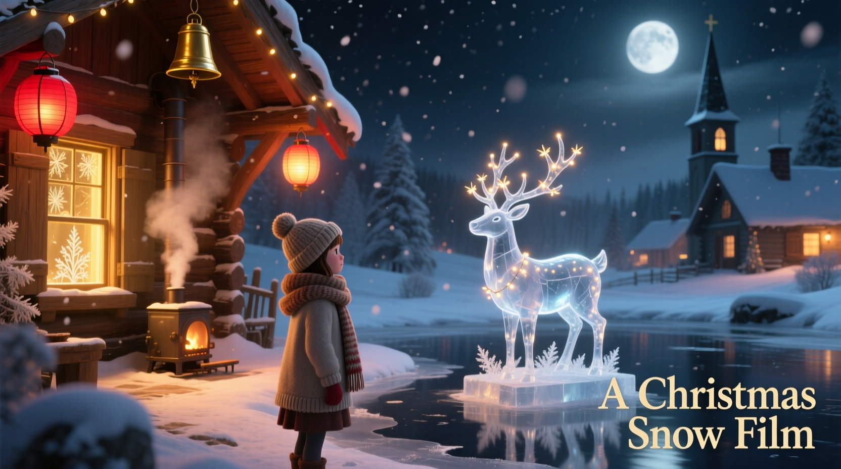 a christmas snow film