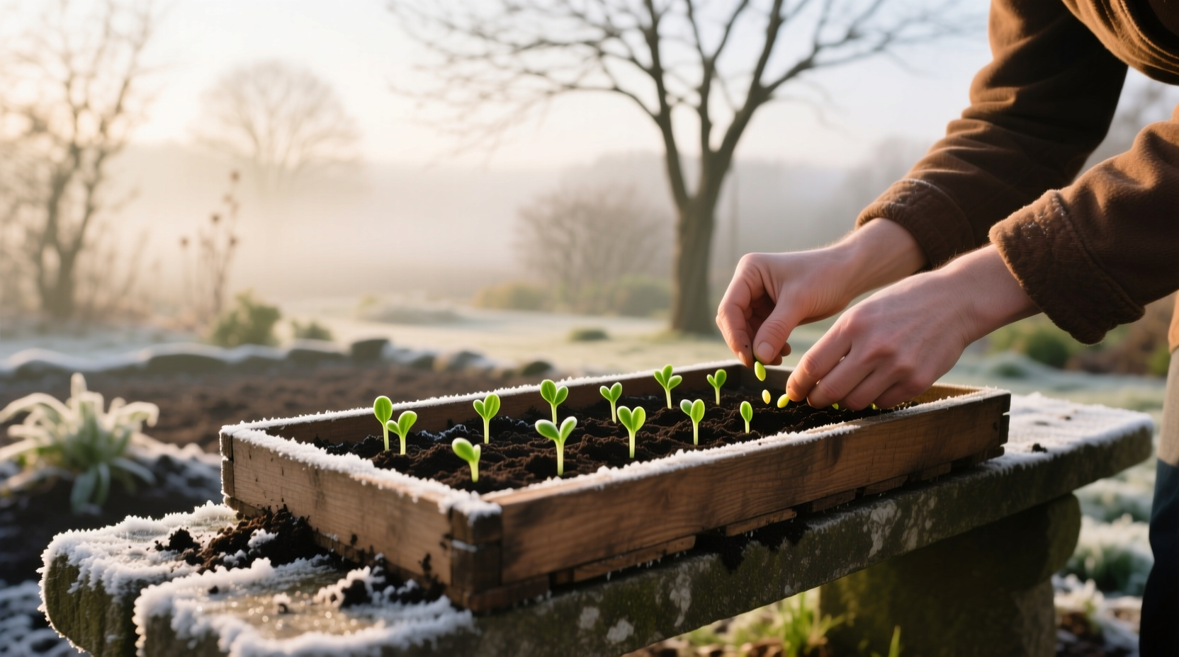 plant seeds february