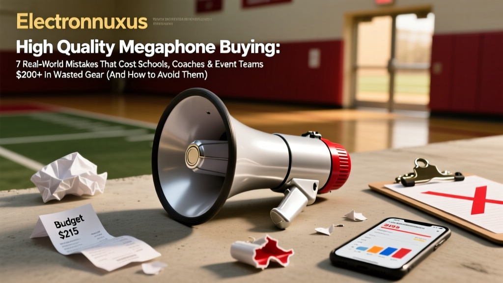 High Quality Megaphone Buying: 7 Real-World Mistakes That Cost Schools, Coaches & Event Teams $200+ in Wasted Gear (And How to Avoid Them)