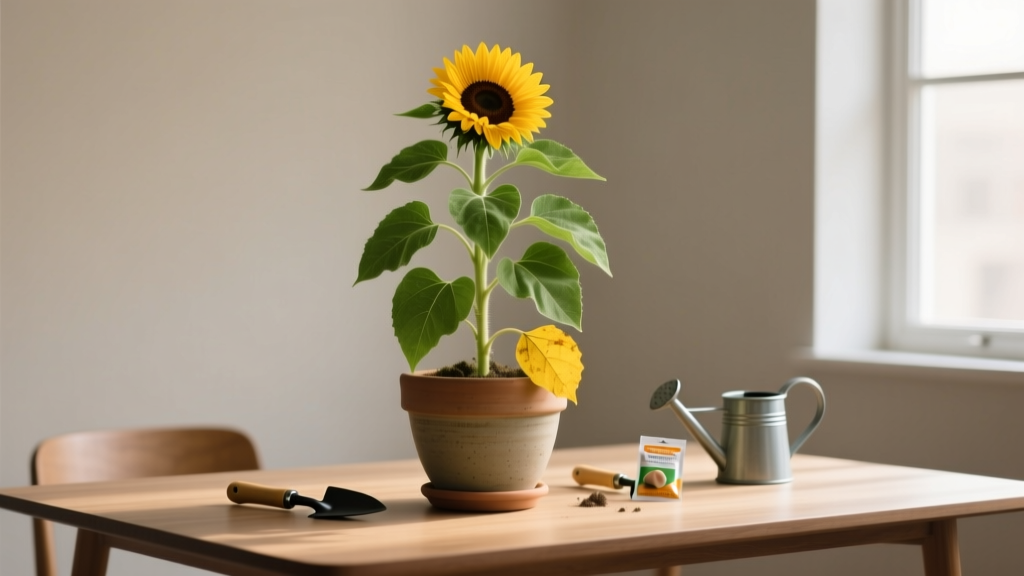 Indoor Sunflowers Turning Yellow: Causes & Fix
