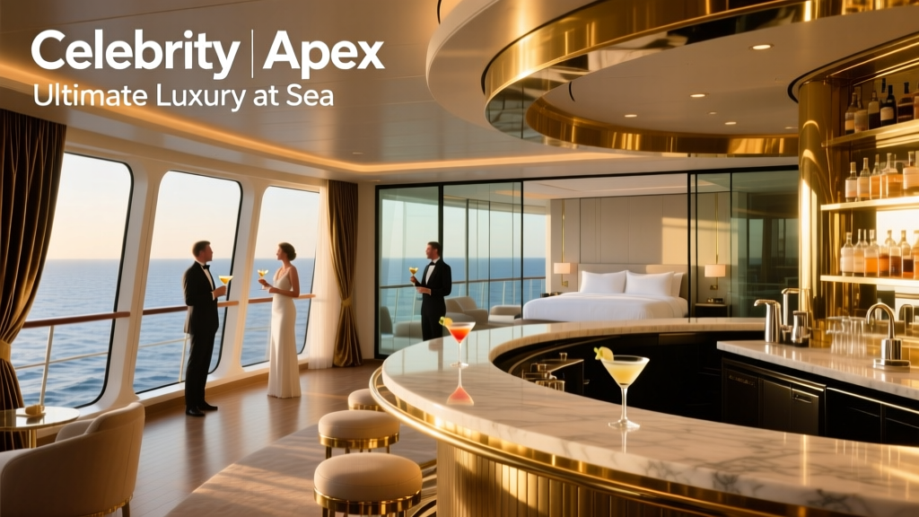 On Board The Celebrity Apex: A Mega Ship With Martini Bars and Duplex Suites
