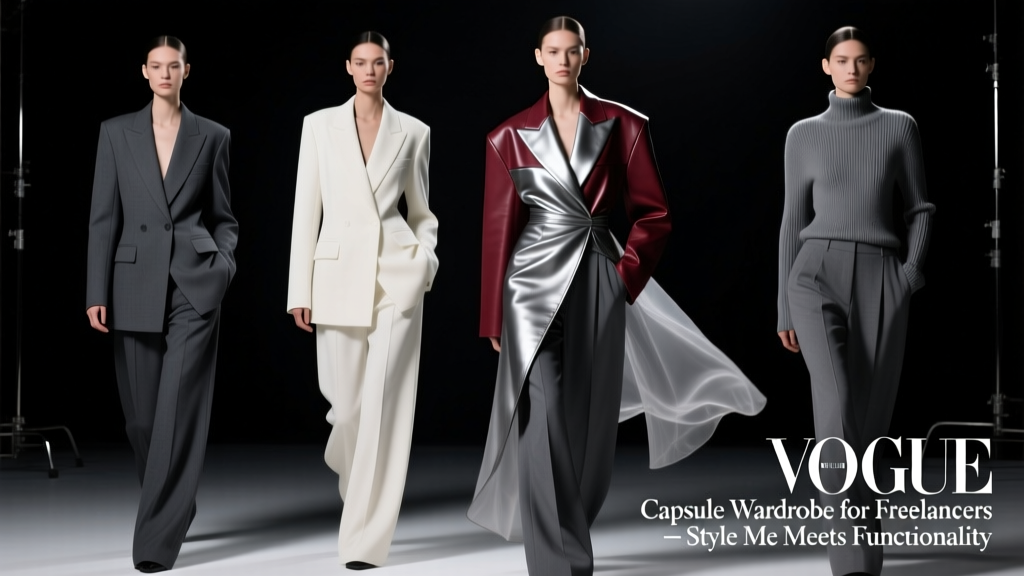 Capsule Wardrobe for Freelancers: Style Meets Functionality
