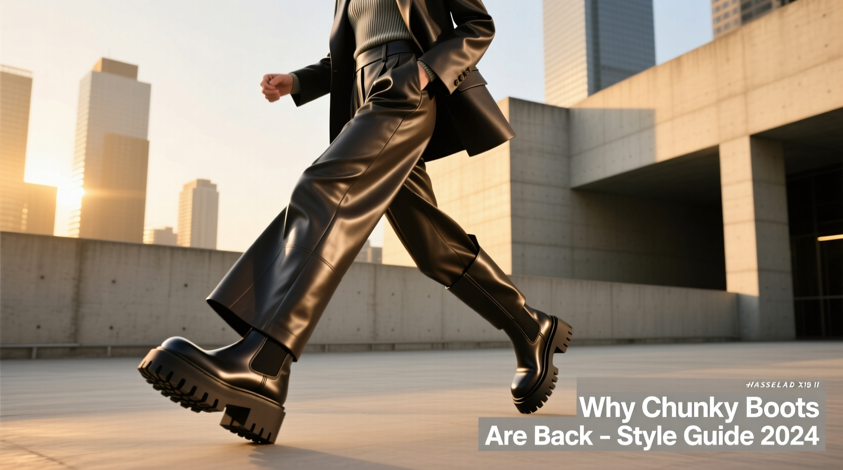 why are chunky boots making a comeback and how to style them without looking bulky