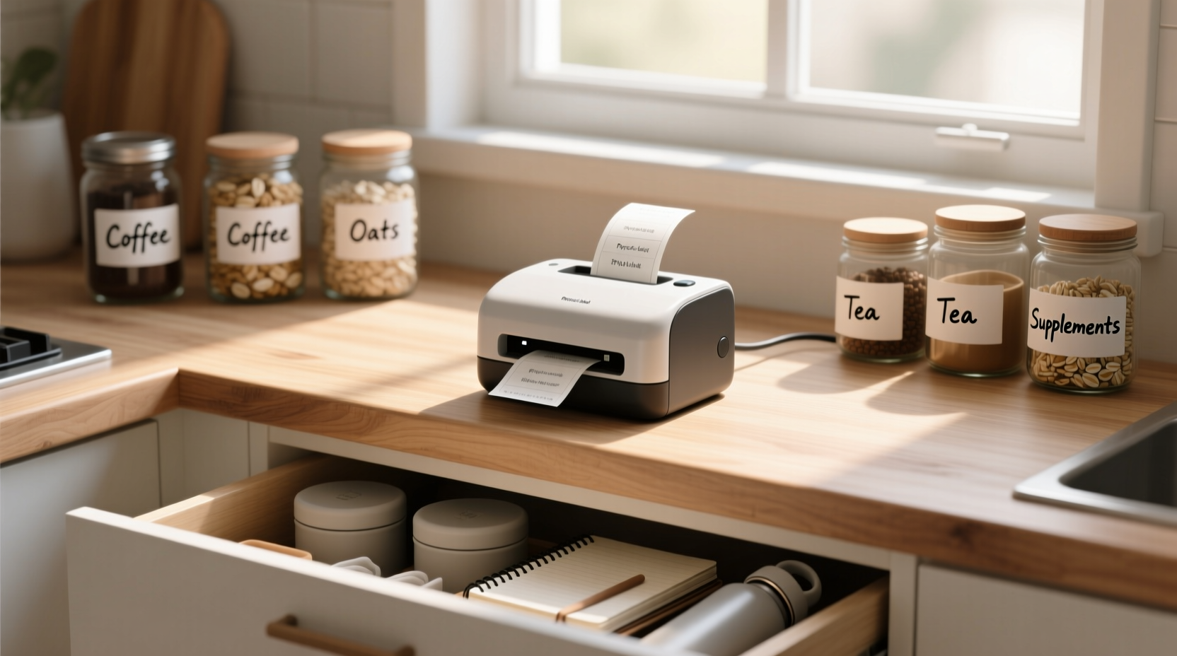 closet organization tips label maker vs app