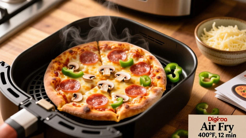 How to Air Fry DiGiorno Personal Pizza (Crispy & Perfect)