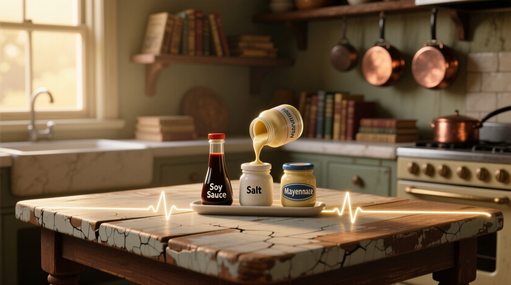 table of condiments tells you when to toss the mayo
