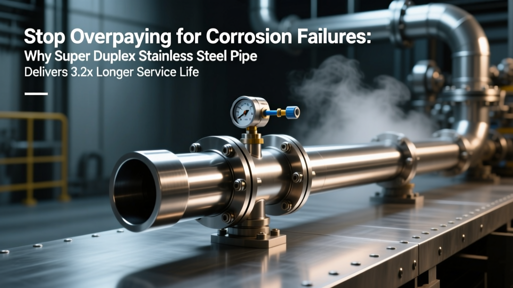 Super Duplex Pipe: 3.2x Longer Life, 40% Lower TCO