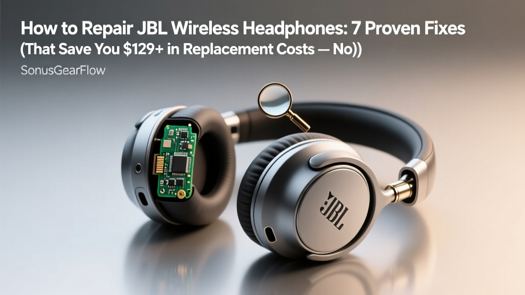 JBL Wireless Headphones Repair Guide (2026)