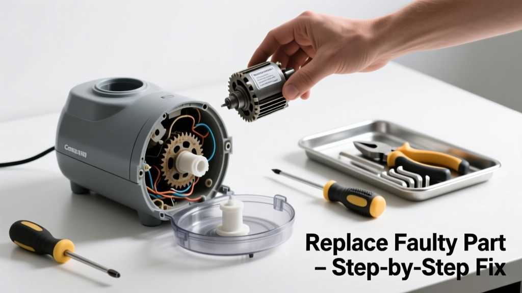 Food Processor Not Working? Replace the Faulty Part
