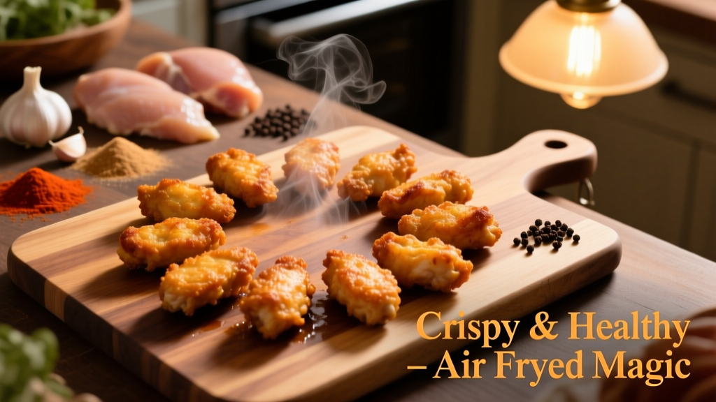Healthy Air Fryer Chicken Bites (Crispy & Easy!)