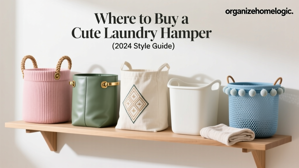Where to Buy a Cute Laundry Hamper (2024 Style Guide)