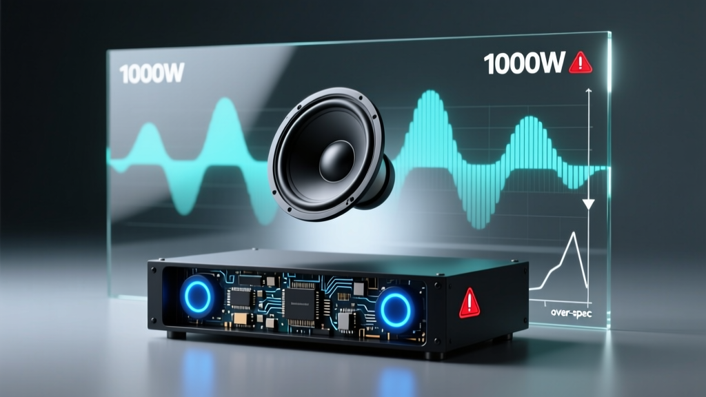 1000W Speaker Amplifier What You Actually Need: The Truth About Power Ratings, Real-World Output, and Why 92% of Buyers Over-Spec (and Under-Deliver)