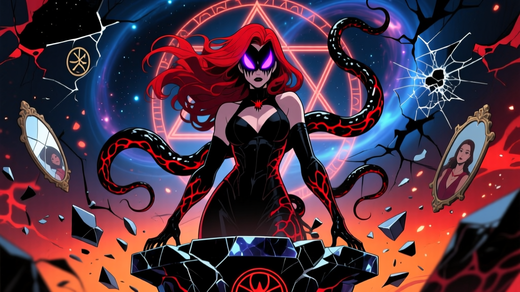 Venomized Scarlet Witch: When Chaos Magic Wears a Symbiote