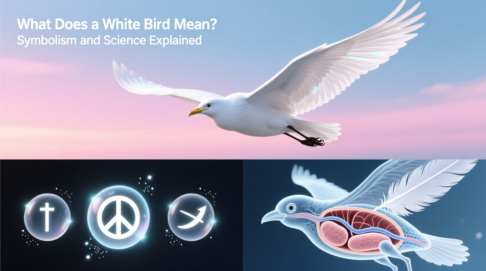 what does a white bird mean