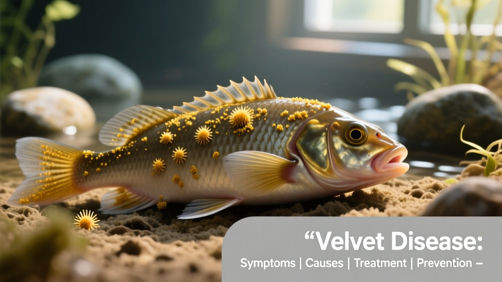 Fish Velvet Disease: Symptoms, Causes, Treatment and Prevention