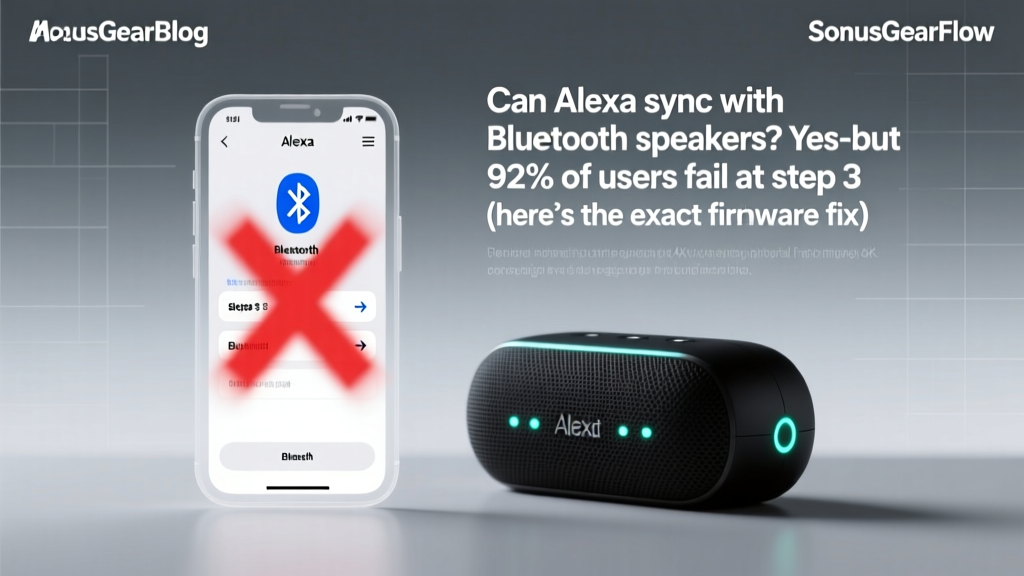 Alexa Bluetooth Speaker Sync: Fix JBL Flip 6 Drops (2026)