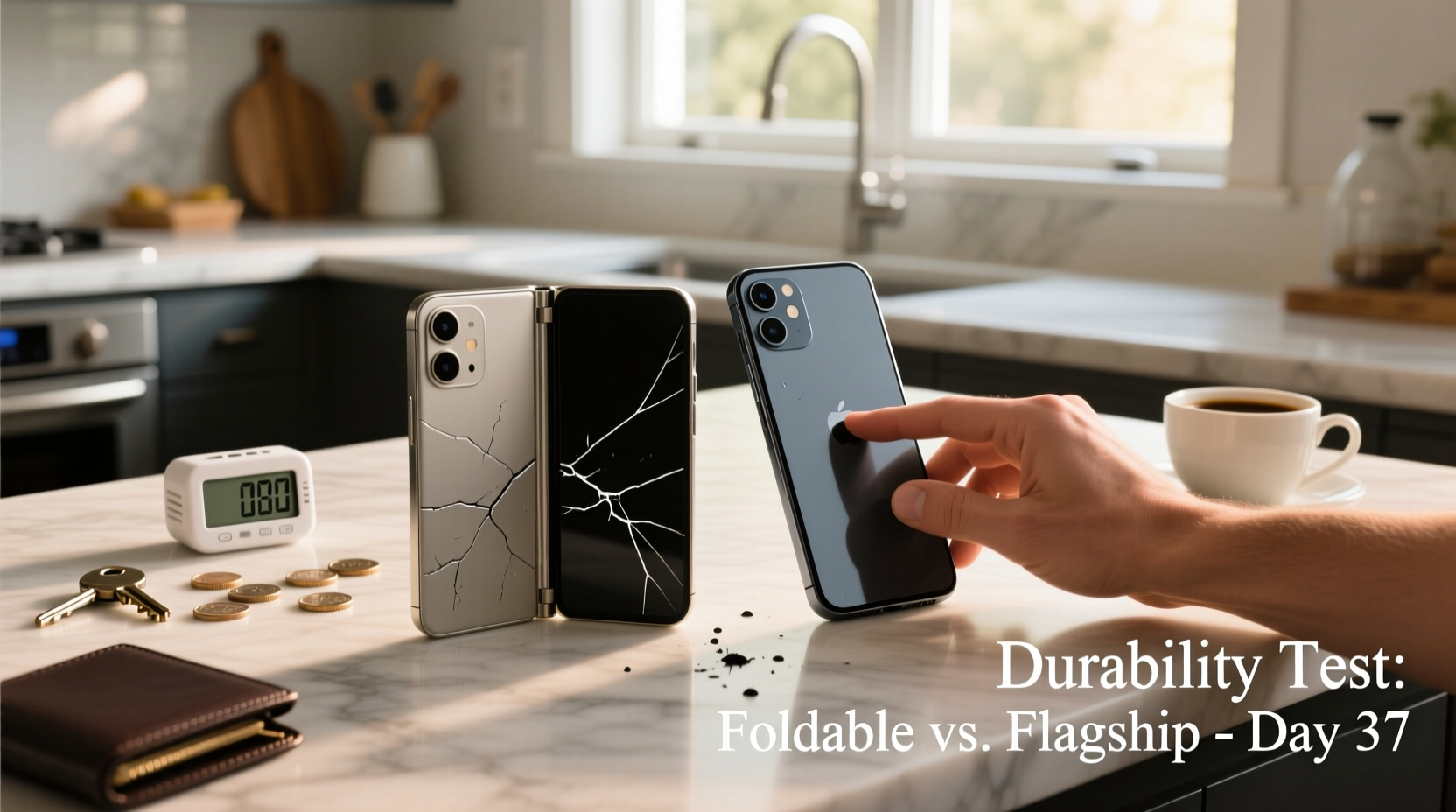 foldable phone vs standard flagship durability and daily use test
