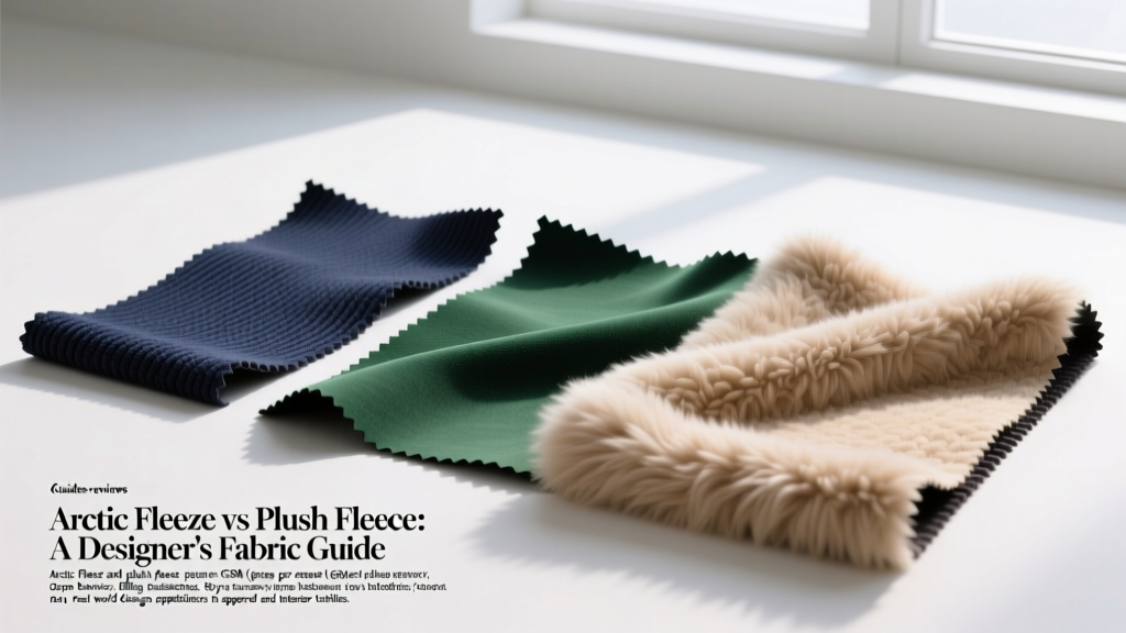 Arctic Fleece vs Plush Fleece: A Designer’s Fabric Guide