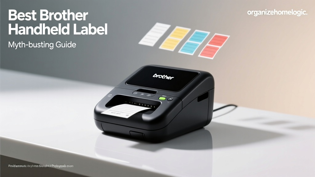 Best Brother Handheld Label Printer: Myth-Busting Guide