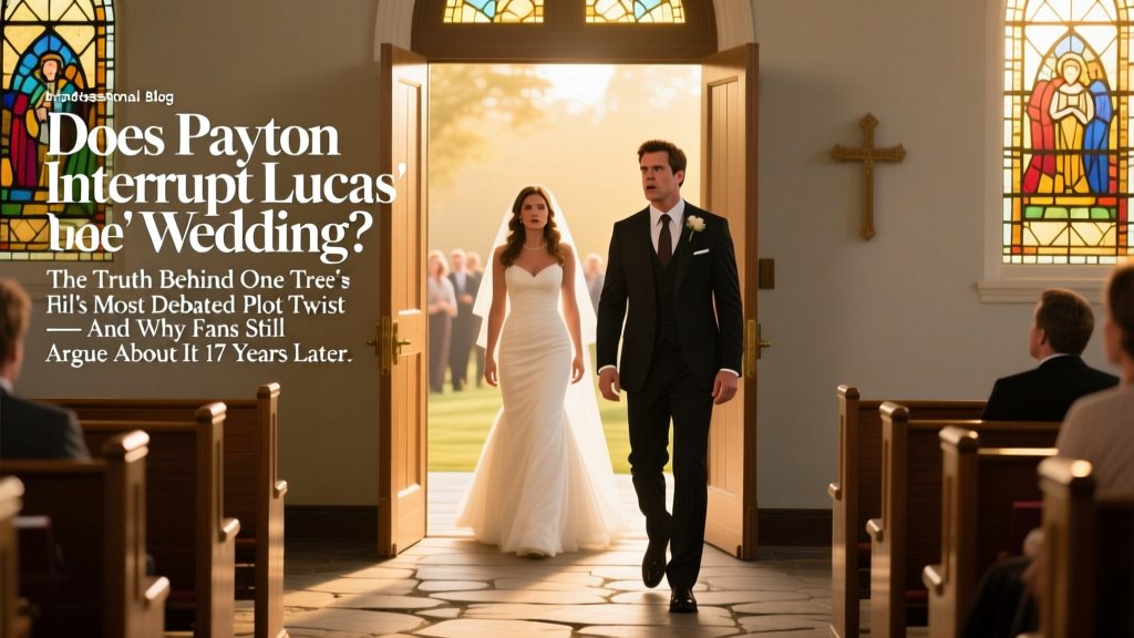 Peyton Interrupts Lucas’ Wedding? (2026)