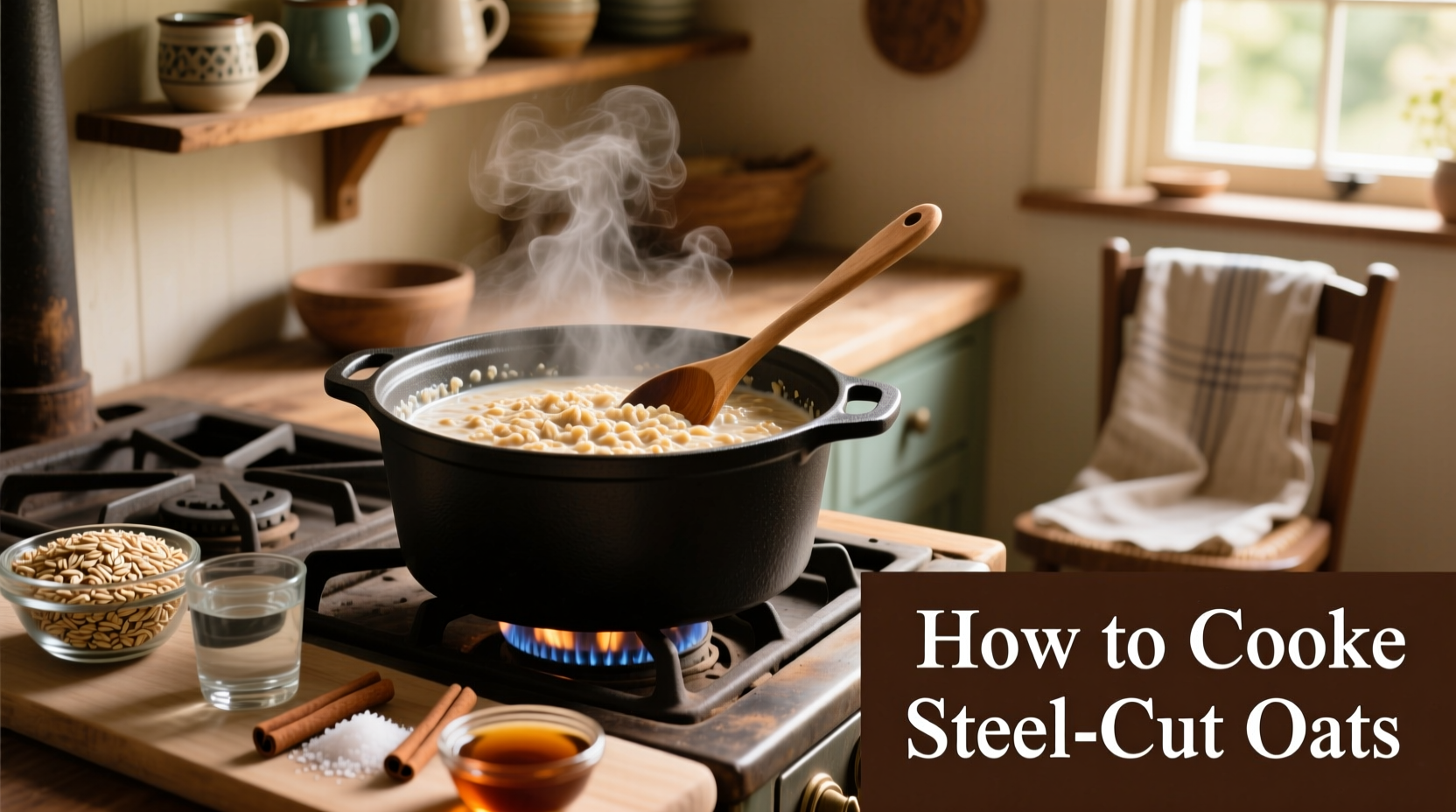 how do you cook steel cut oats