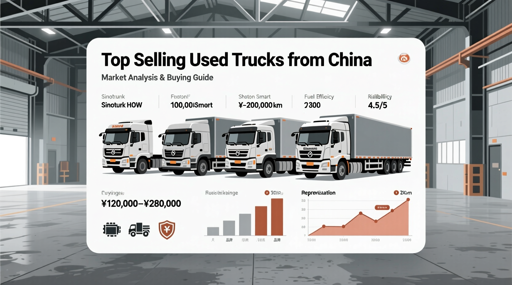 best selling used trucks from china