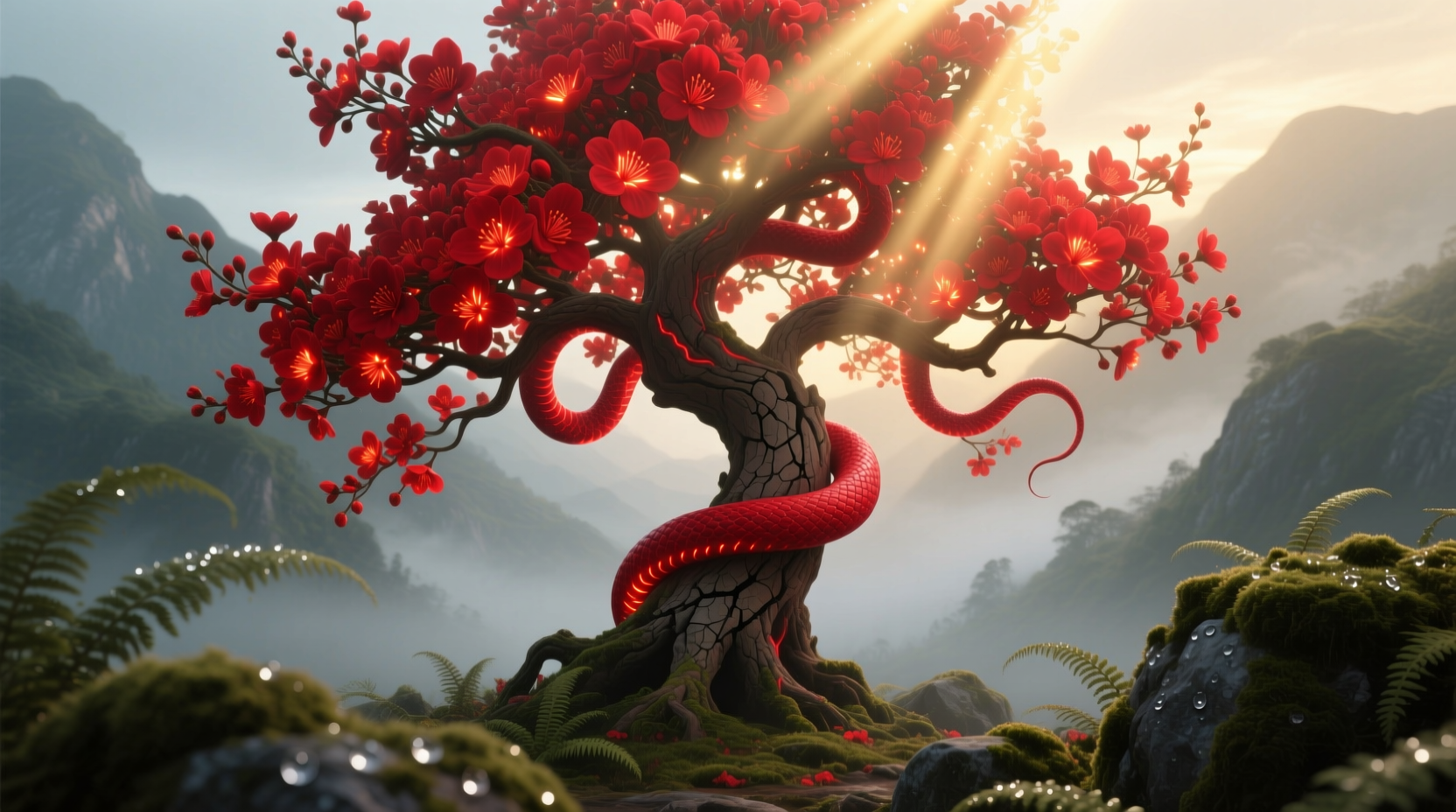 red dragon tree