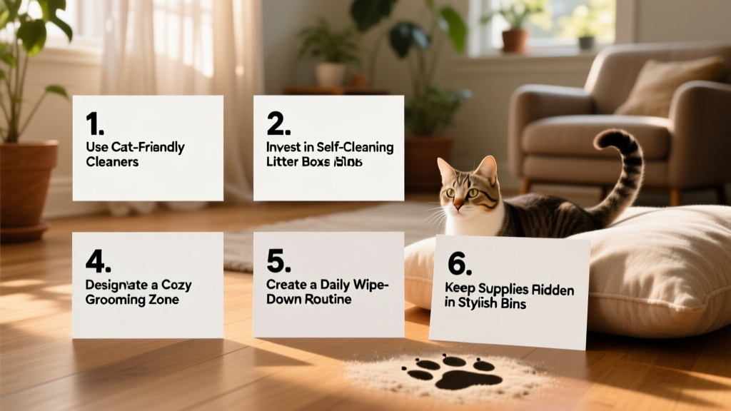 6 Cat Mom Secrets To Keeping a Clean House