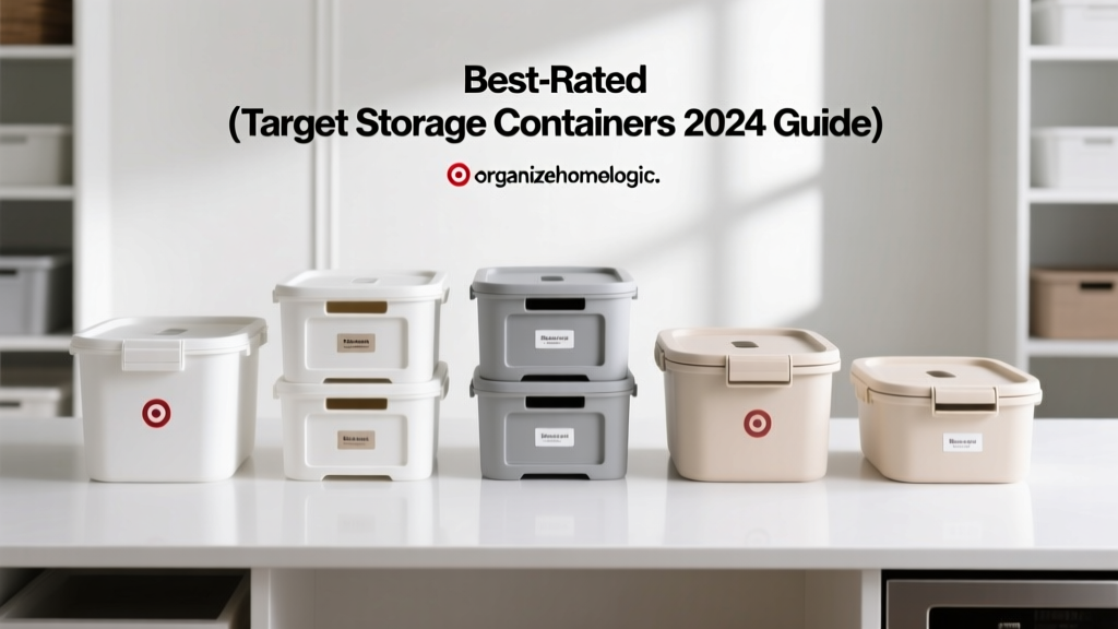 Best-Rated Target Storage Containers (2024 Guide)