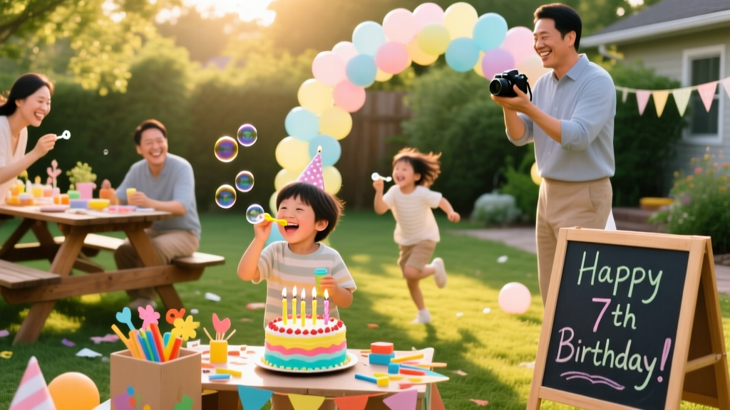 7-Year-Old Birthday Party Ideas: Fun, Developmentally Appropriate & Stress-Free Planning for Parents