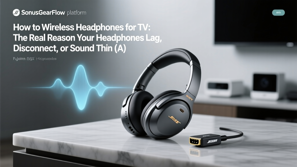 Wireless Headphones for TV: Fix Lag, Sound & Dropouts
